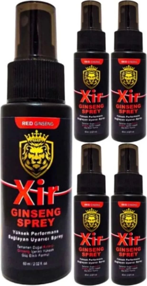 Süper Xir 60 ml Erkeğe Özel Karışım 5 Adet 3xeffect Sprey