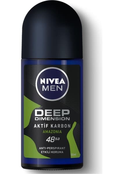 Deodorant Rool On & Deep Amazonia Erkek 50ML