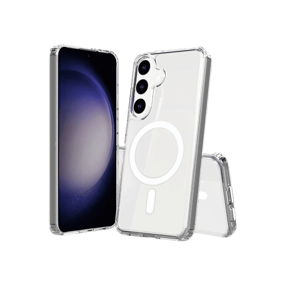 Galaxy S26 Magneticsafe Şeffaf Silikon - Şeffaf