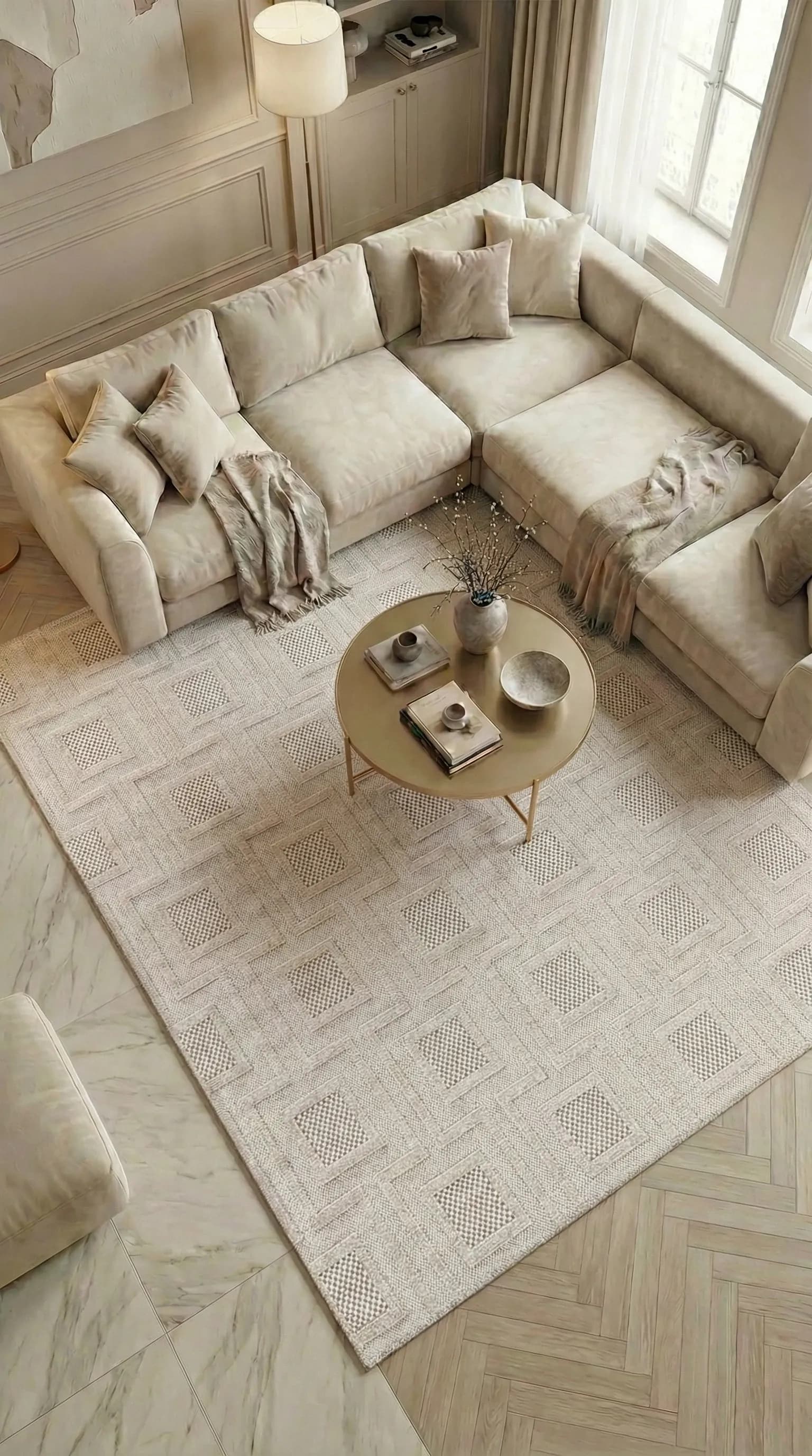 YoudayHomeCollection BEREN Model Oturma Odası Halısı