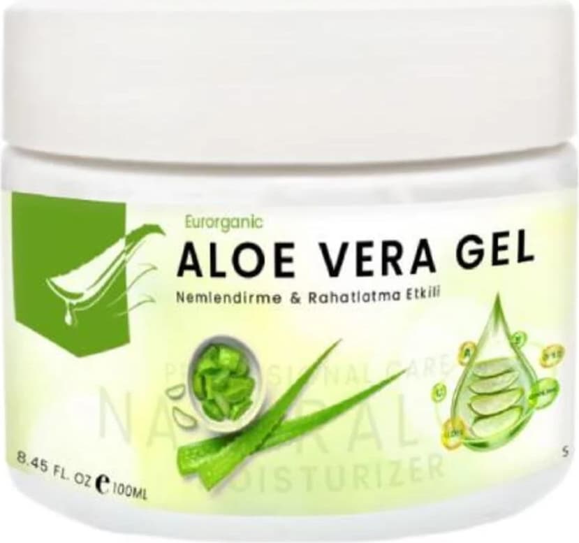 Eurorganic Aloe Vera Jel Cildiniz Için Ferahlama ve Nem Dokunuş 100 ml x 1 Adet