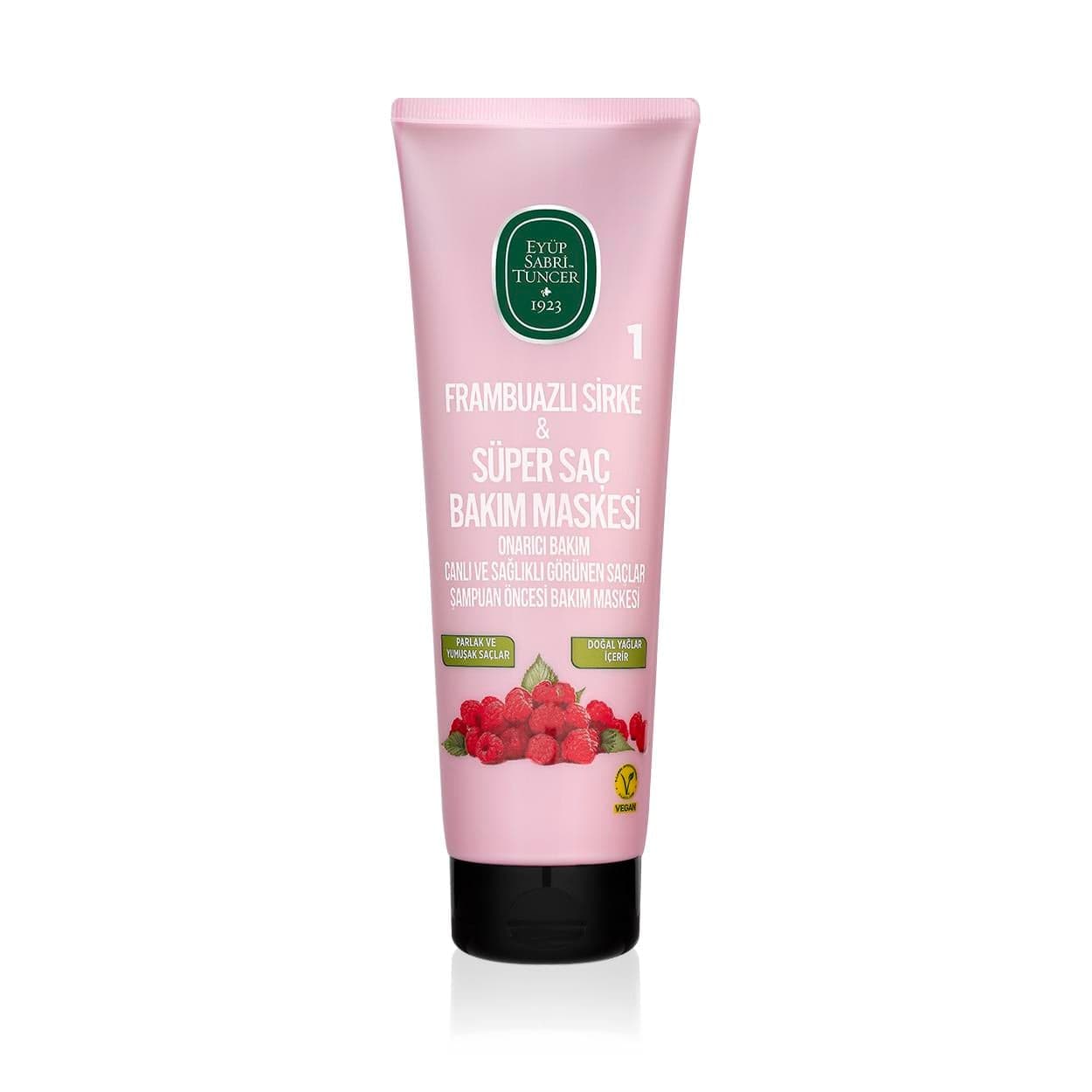 Saç Bakim Maskesi & Frambuazli Sirke Süper Saç Bakim Maskesi 250ML