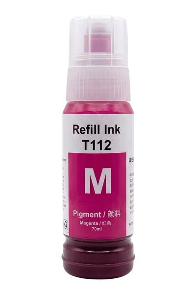 T112M **Kutusuz** Kırmızı Şişeli Mürekkep (70 ml )