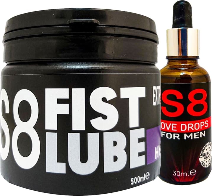 Stimul8 Fist Lube Lubrikantkrem Büyük 500ML + Stimul8 Erkekleri Etkiııeyendamla