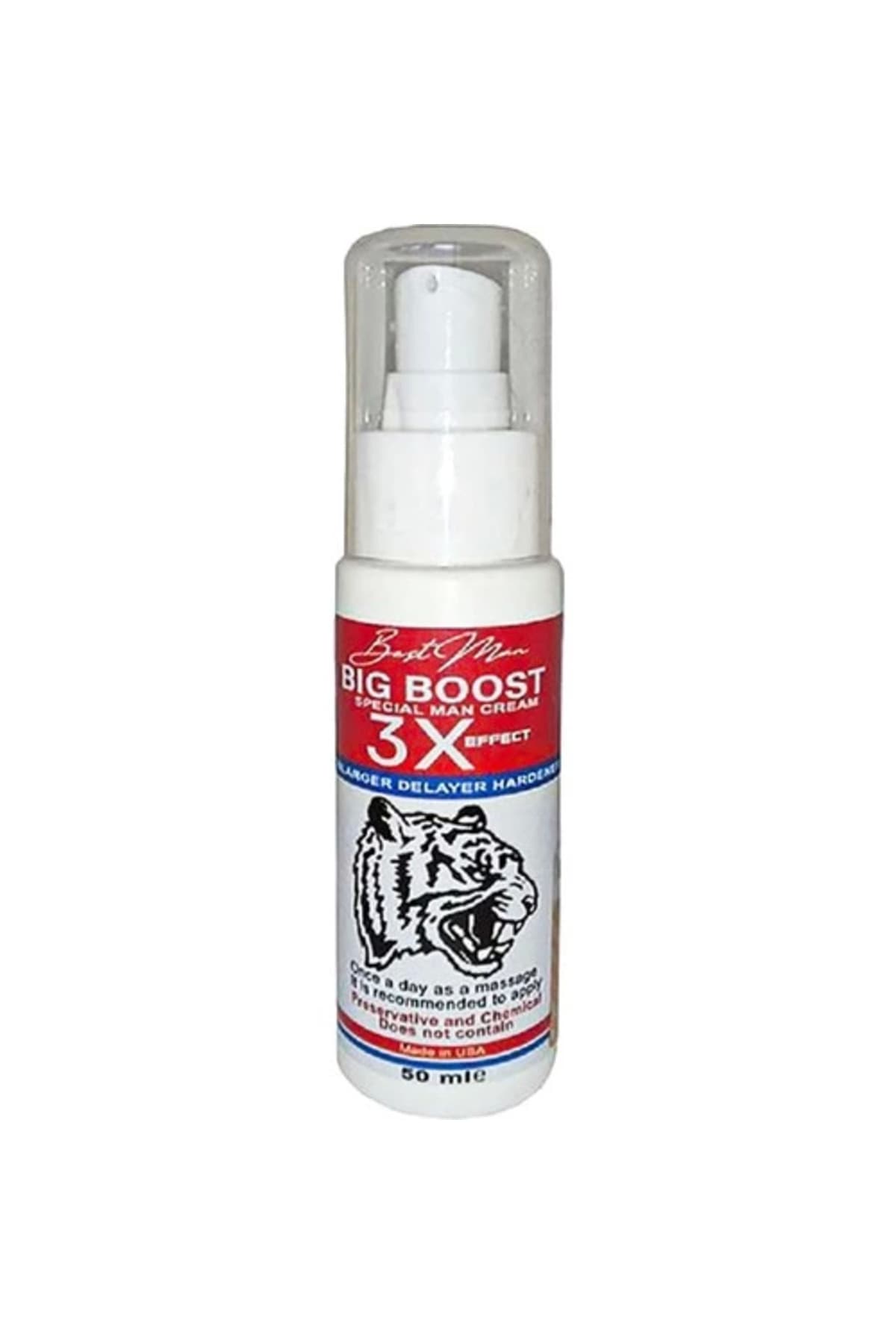 Bigboost Cream 50 ml Erkeklere Özel 3xeffect Canlandirici Krem