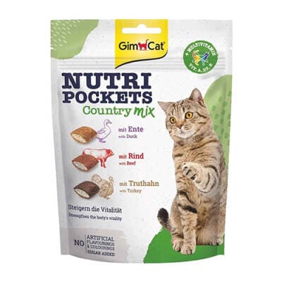 Nutripockets Country Mix Multivitaminli Kedi Ödül Maması 150 Gr