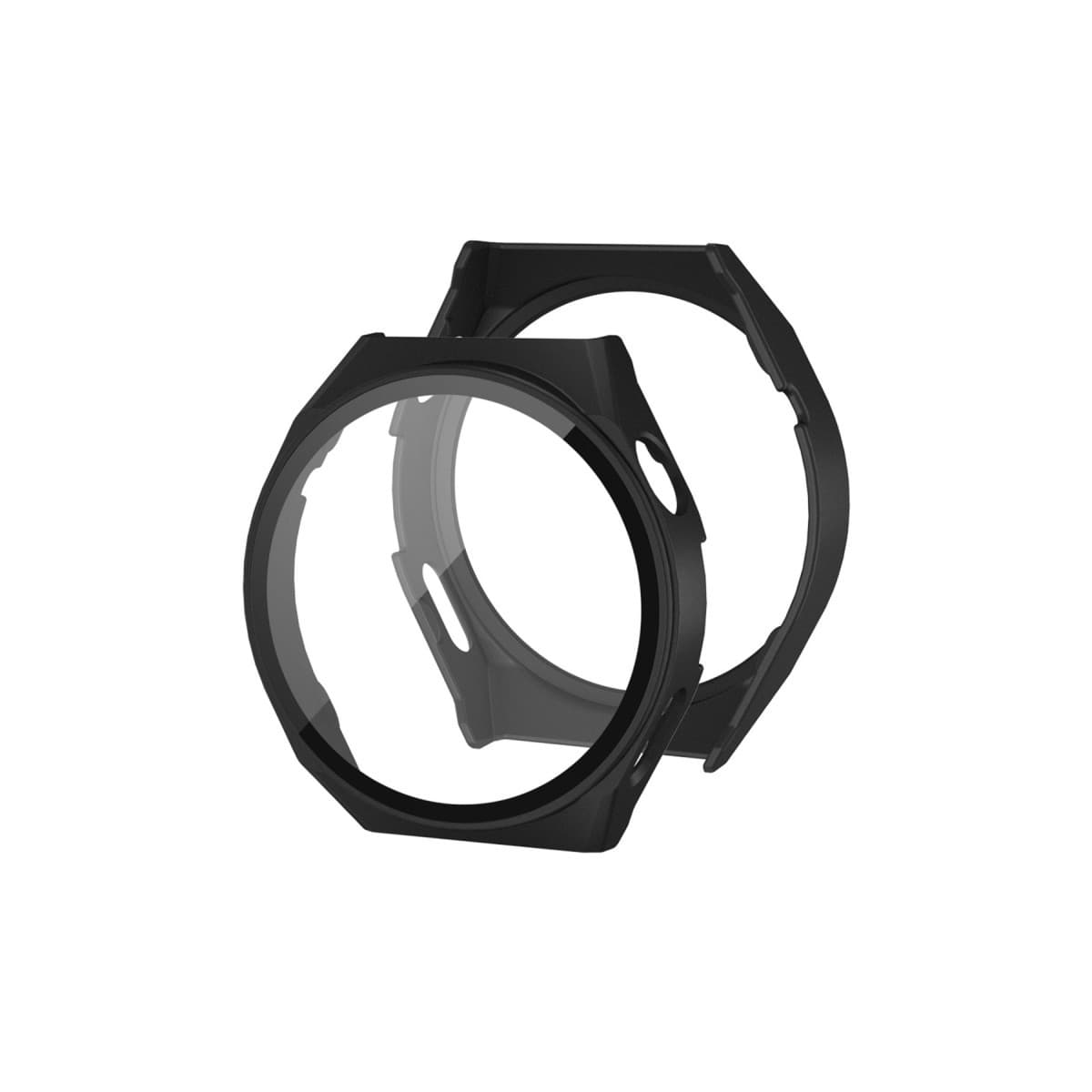 Watch GT2 42mm Dota Camlı Kasa Ekran Koruyucu - Siyah