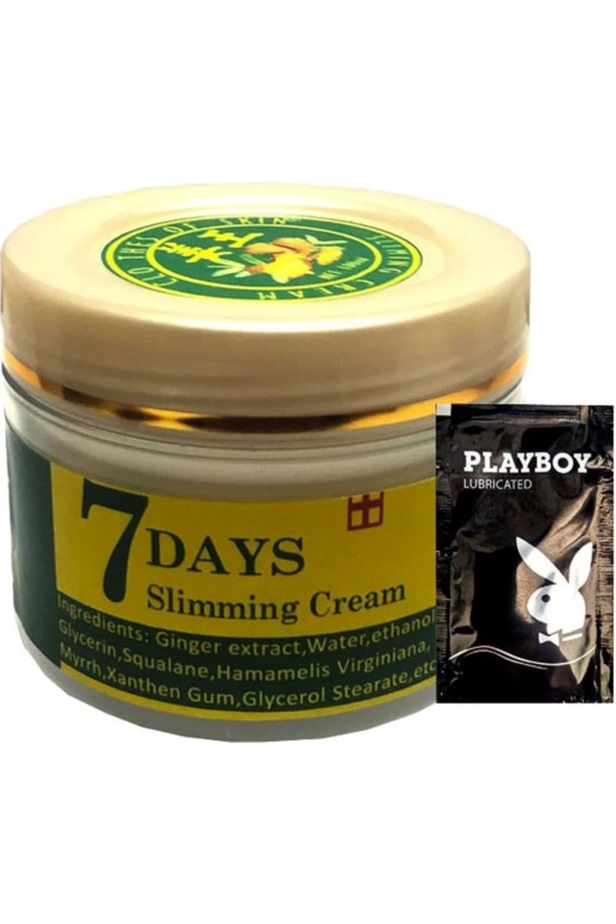 7 Days Ginger Miracle Slimming Cream Yağlara Parçalayıcı Kremi 100 ml + 1 Adet Jel Hediyeli