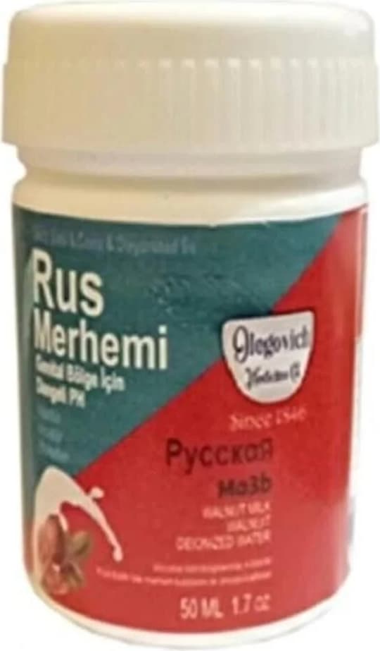 Süper Olegovich Medicine Rus Merhemi Genital Bölge Tüy Dökücü Bakım Kremi 50 ml x 1 Adet