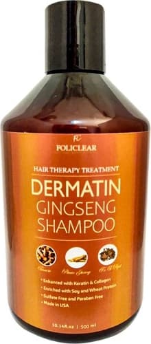 Policlear Dermatin Shampoo Ginsengli Bakım Şampuanı 500 m+ Jel