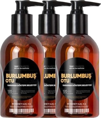 Burlumbuş Otu Jeli 120 ml x 3 adet