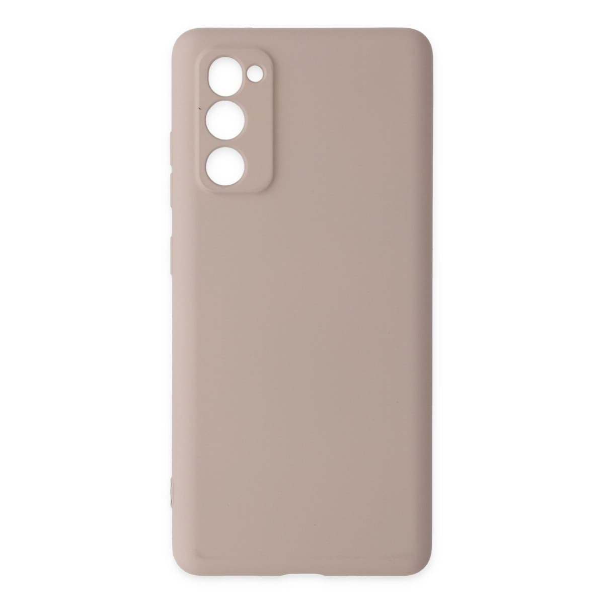Galaxy S20 FE Kılıf Nano içi Kadife Silikon - Pudra