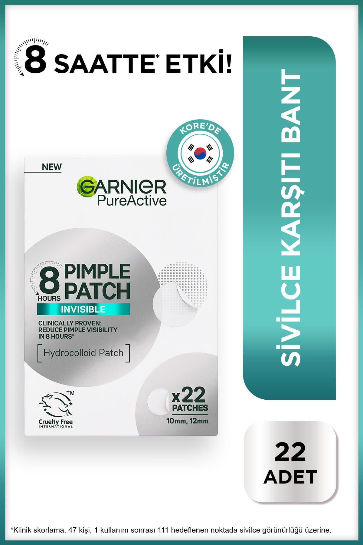 Skin Cilt Kusurlari Karşıtı Bant 12 Li