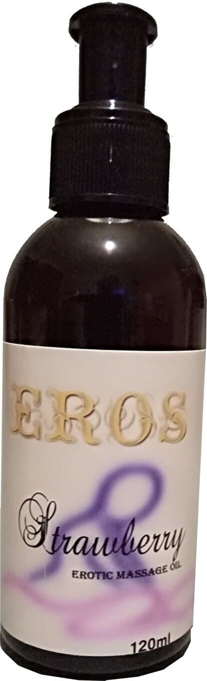 Eros Çilek Masaj Yağı 120 ml - Eros Strawberry Massage Oil 120 ml