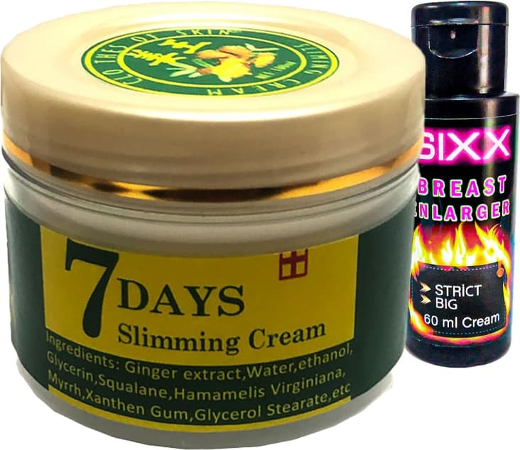 7days Slimming Vücut Bakım Fitkremi + Sıxx Göğüsşekillendirici Krem 60 ml
