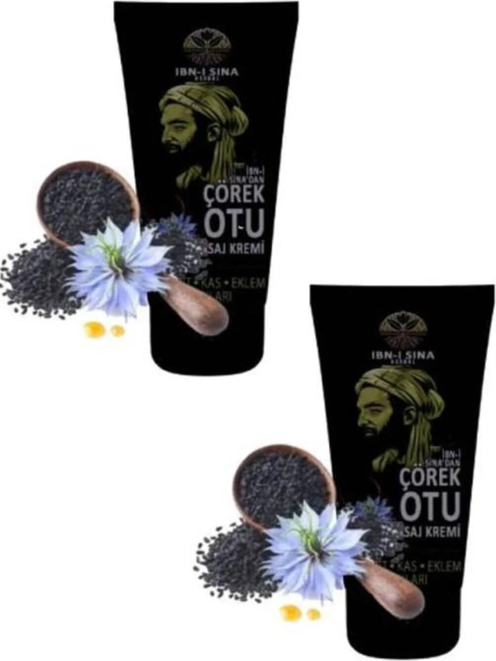 Çörekotu Vücut Sızıları Için Masaj Bakım Kremi 50ML 2 Adet