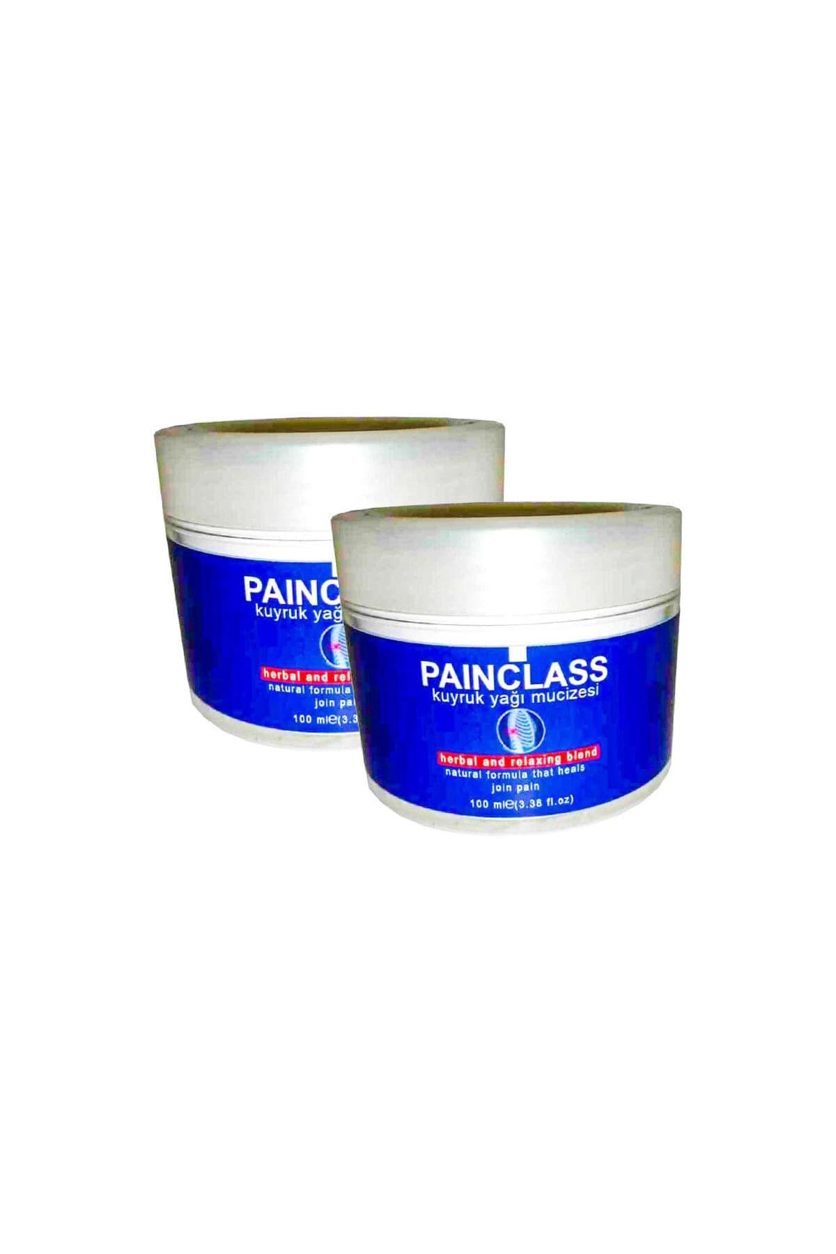 Kuyruk Yağı Kremi Painclass 150 ml Ölçeğinde 2 Ad Rahatlatıcı Masaj Kremi