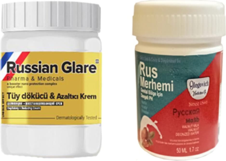 Olegovich Medicine Tüy Dökücü Azaltıcı Merhem 50 ml 1 Adet + Genital Bölge Merhemi