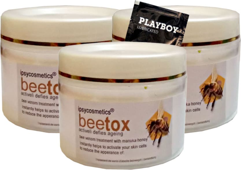 İpsycosmetics Beetox Arı Özü Kremi 100 ml x 3 adet + Jel