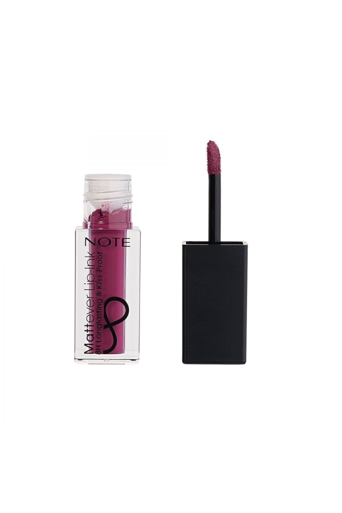 Ruj & Lipink Mattever Mat Ve Kalici Likit No: 17 Dark Envie Koyu Mor