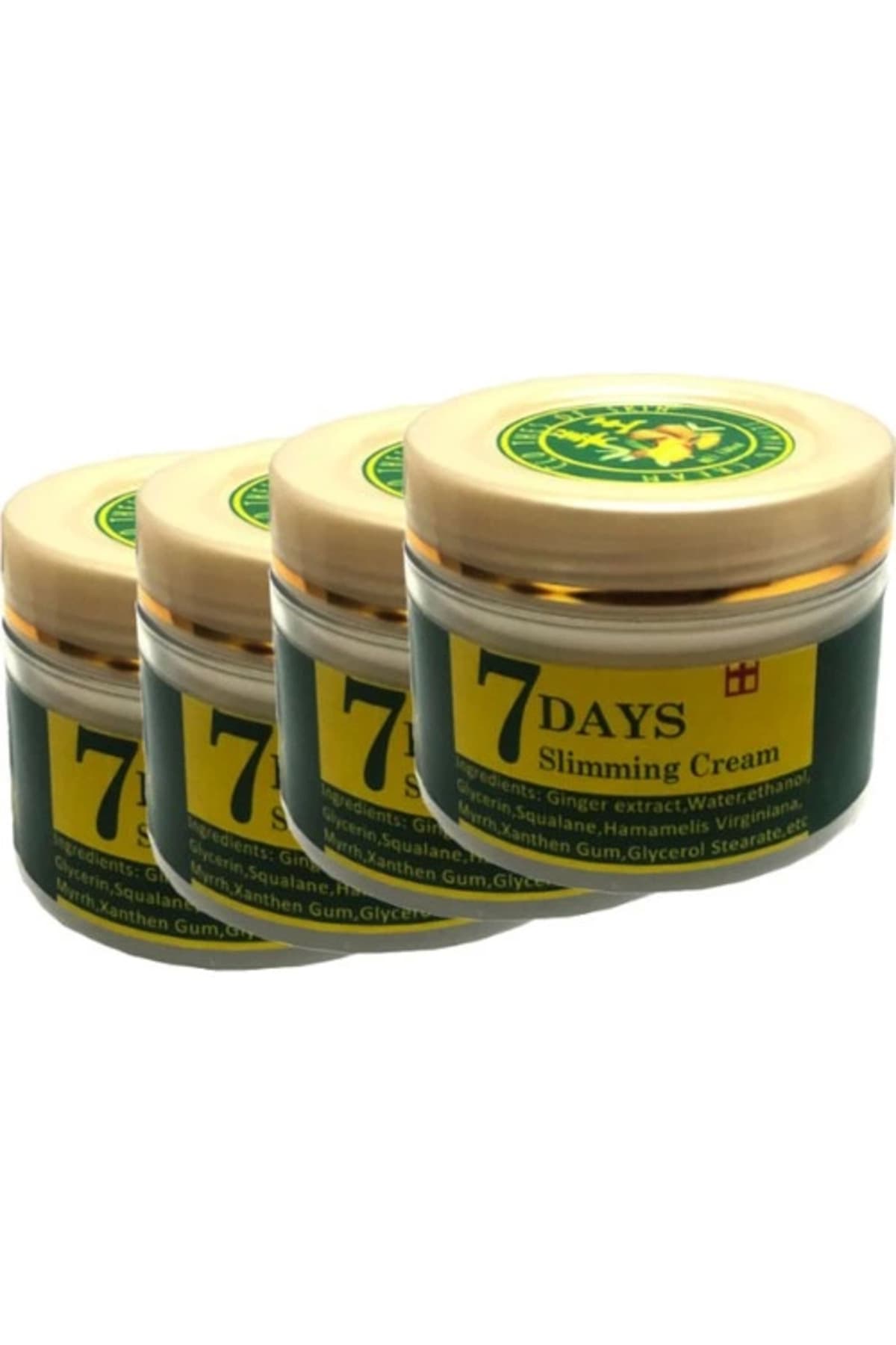 7Days 4lü Adet Ginger Miracle Slimming Cream Kremi 100 ml