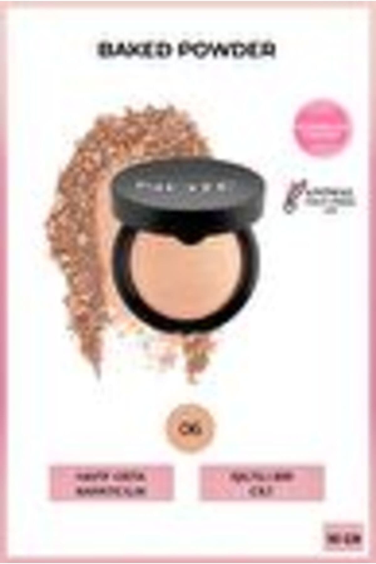 Baked Powder 06 Gold Bronze Işıltılı Bitişli Highlighter Toz Yüz Pudrası