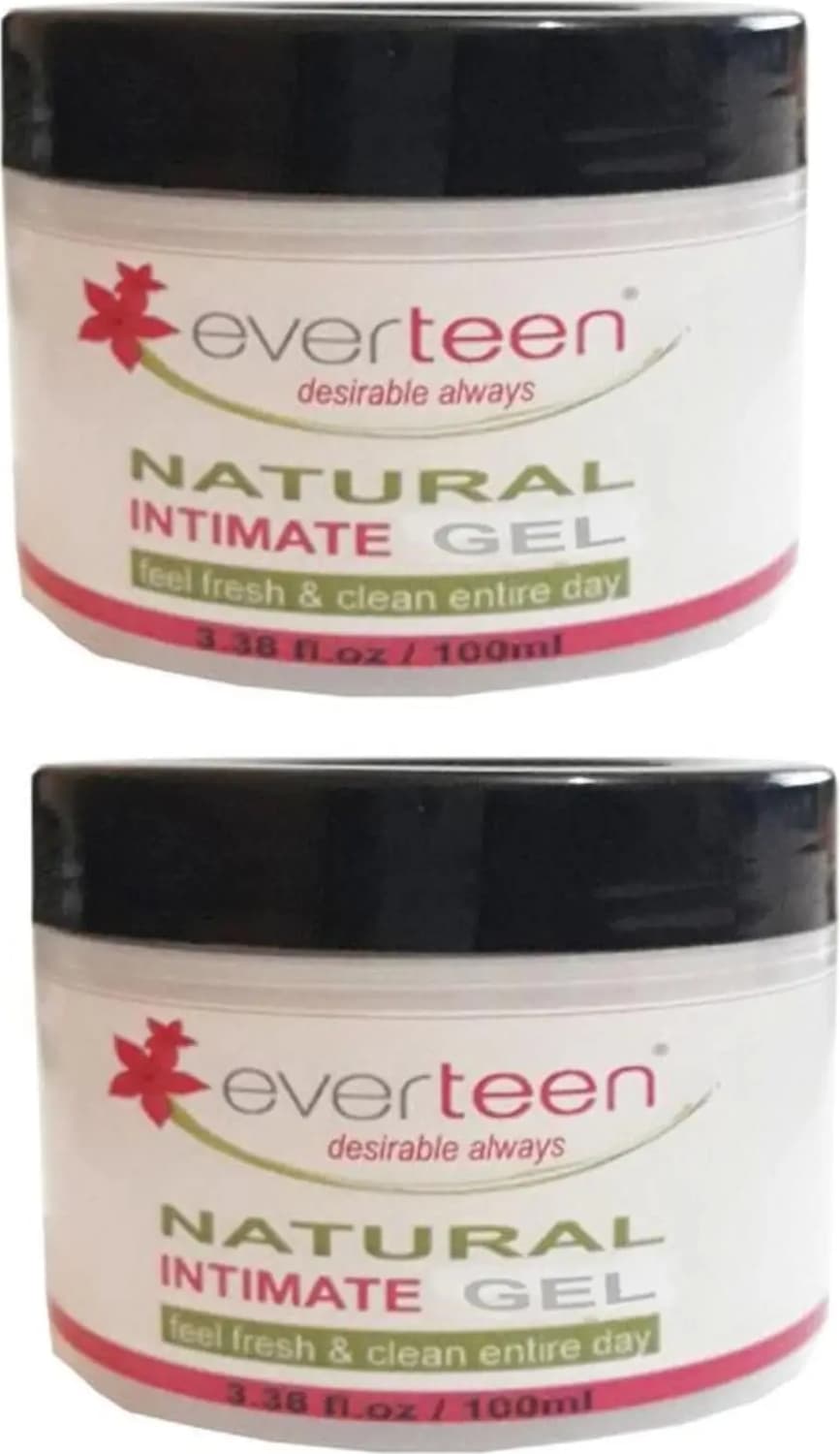 Süper Everteen Kadınlara Özel Doğal Genital Temizleyici Jeli 100 ml 2 Adet