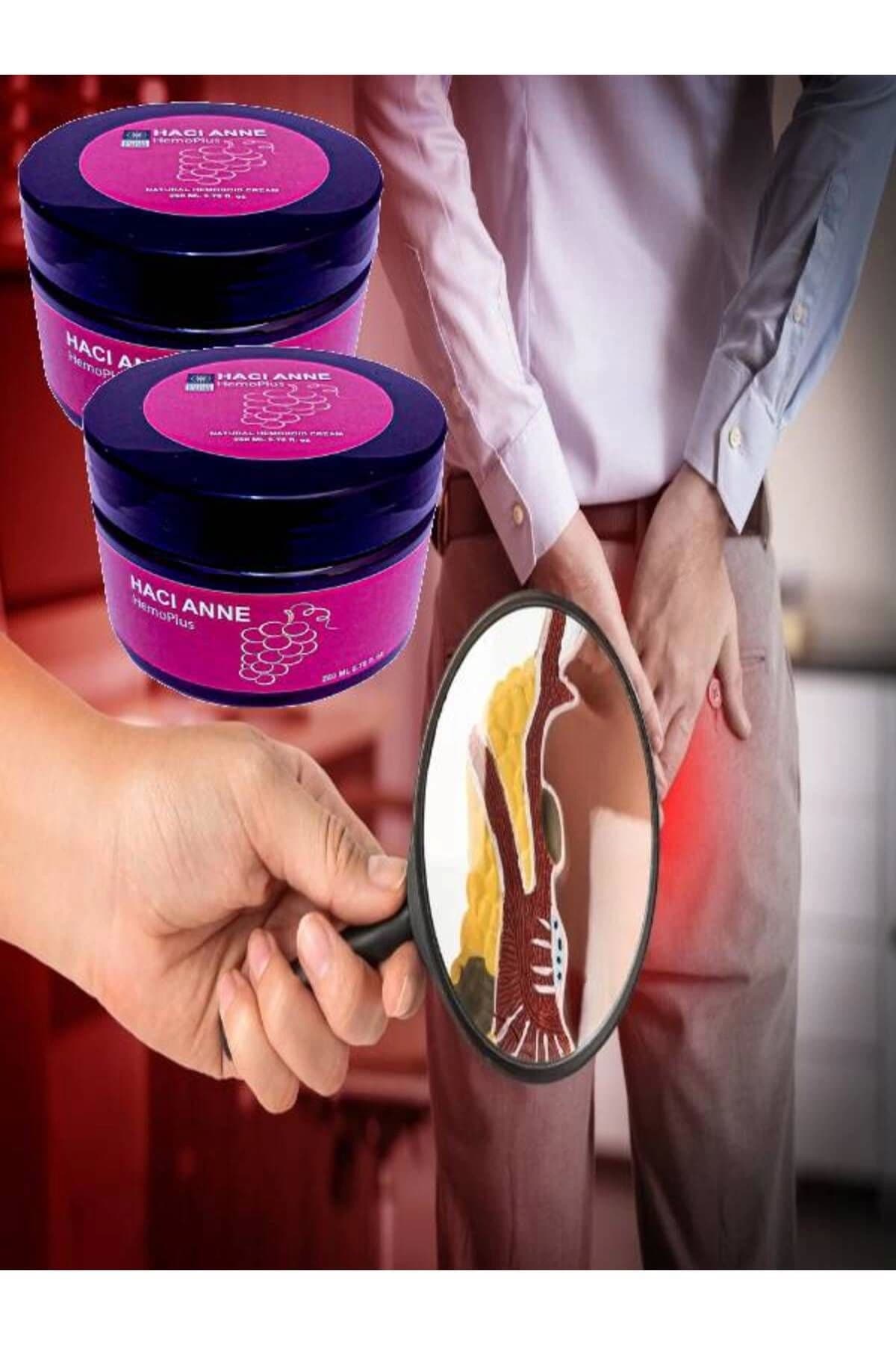 Hacı Anne HemoPlus  Doğal  Onarım Kremi 250 ml x 2 adet