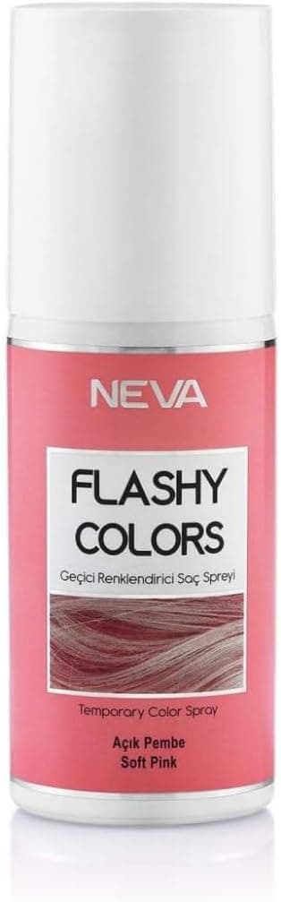 Flashy Colors Geçici Renklendirici Saç Spreyi Açık Pembe 75ml