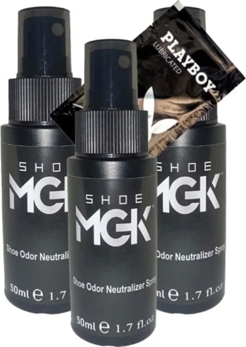 Shoe 3 Adet Birden 50 ml Ölçek Ayak Kokusuna ve Ayakkabılara Bakım Spreyi + Yanında Jel