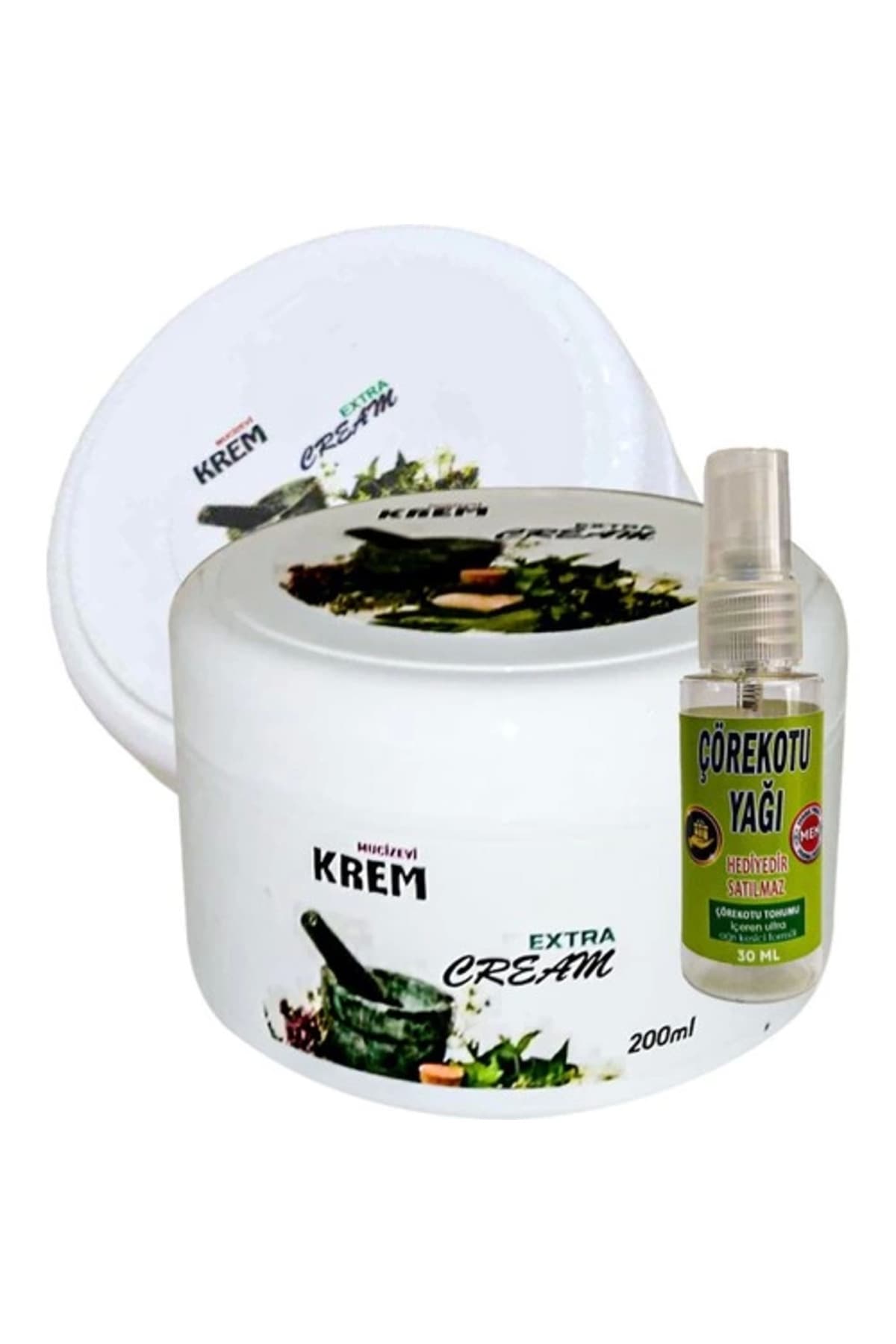 Mucizevi Krem 2li Bölgesel Bakım Relax Kremi 125 ml + Yanında Hediye 30 ml Çörek Otu Yağı