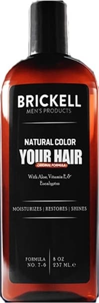 Yurorganicq Brickell Erkeklere Özel Saç, Sakal Beyazlık Giderci ve Renklendirci Şampuan 300 ml For Men