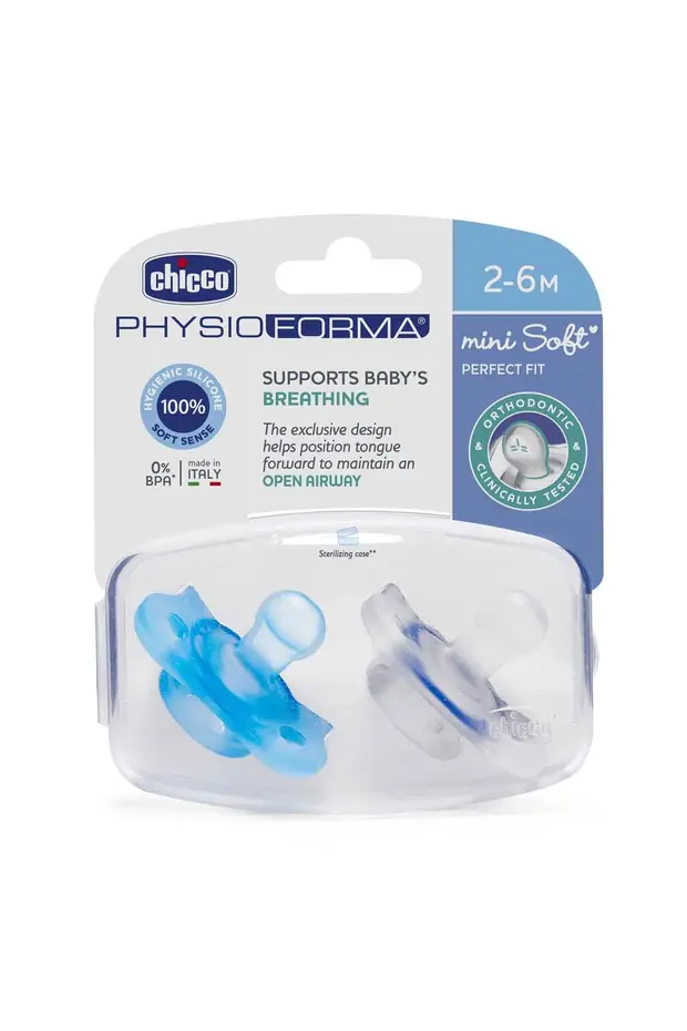 Physio Forma Mini Soft 2'li Emzik 2-6 Ay Kız Pembe