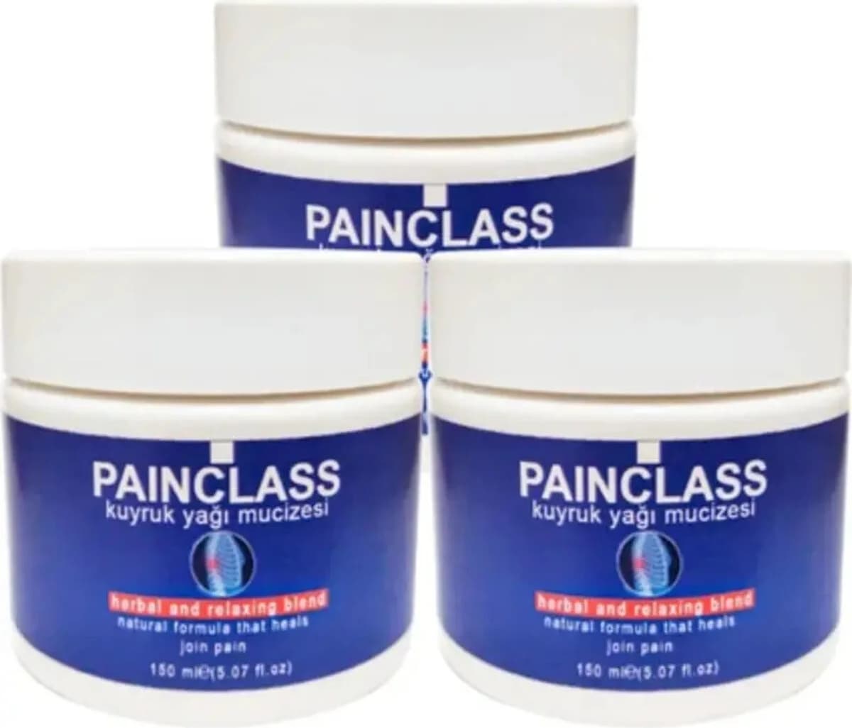 Painclass Kuyruk Yağı Kremi 150ML x 3 Adet