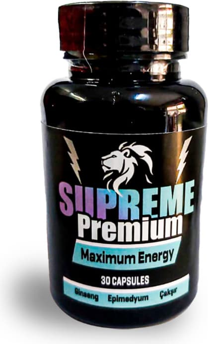 Supreme Premium Erkeklere Özel 4 Adet Katılık ve Maximum Energy