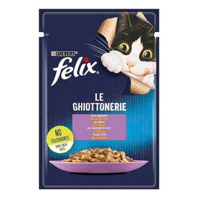 Pouch Kuzu Etli Yetişkin Kedi Konservesi 85 Gr