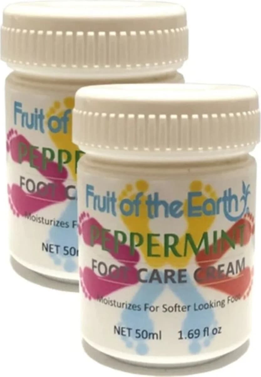 Süper Foot Care Cream Cooling Peppermint 50 ml Ayak Bakım Kremi Nane Ferahlığı ve Kokusu 2 Adet