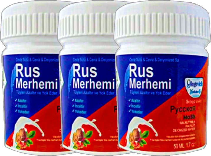 Glegnd Blue 3 Adet x 50 ml Tüylere Krem Russ Merhemi