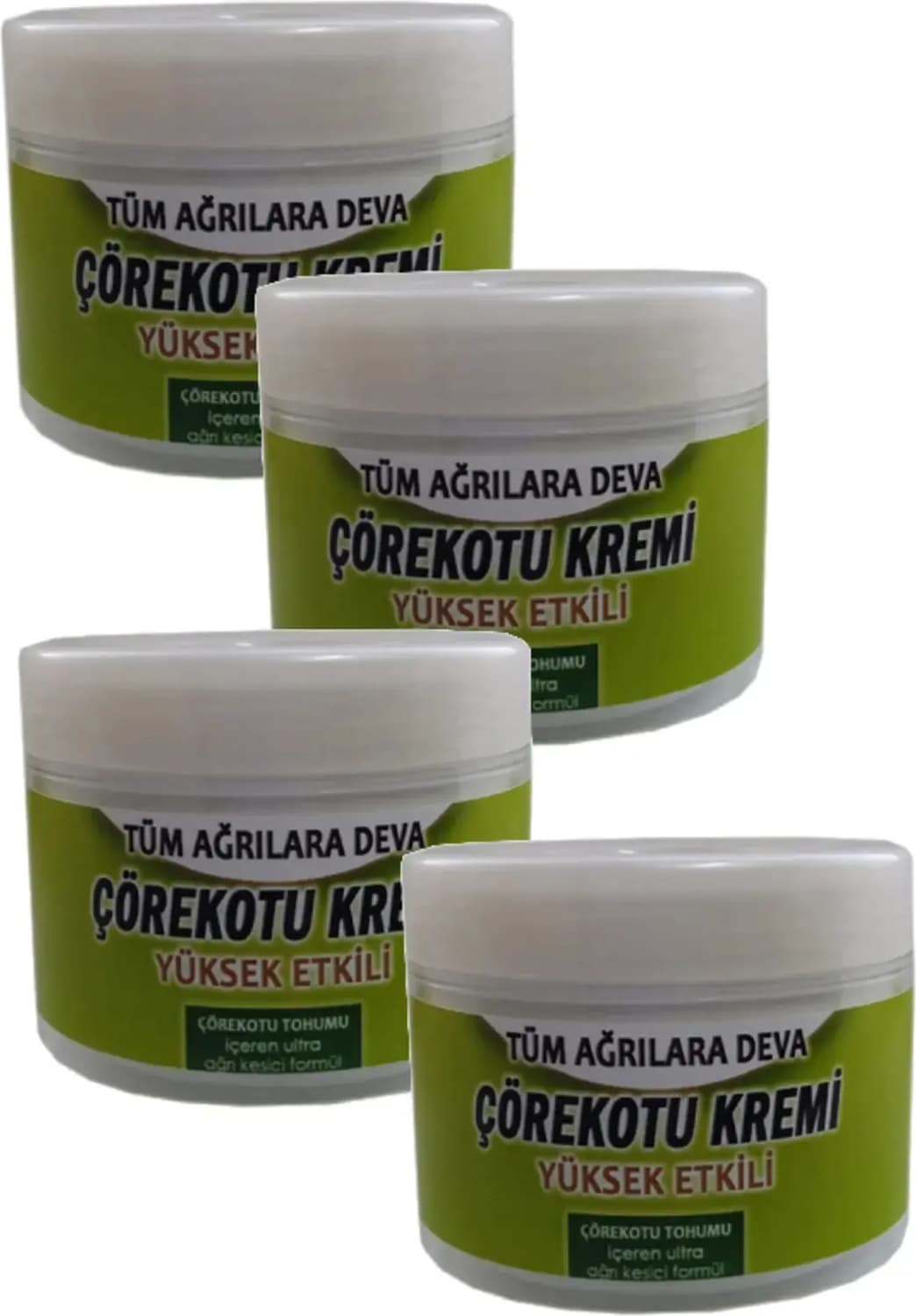 Süper Organicsun Çörek Otu Yağı Masaj Kremi 100ML X4 Adet