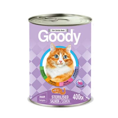 Somonlu Kısırlaştırılmış Kedi Konservesi 24 Adet 400 Gr