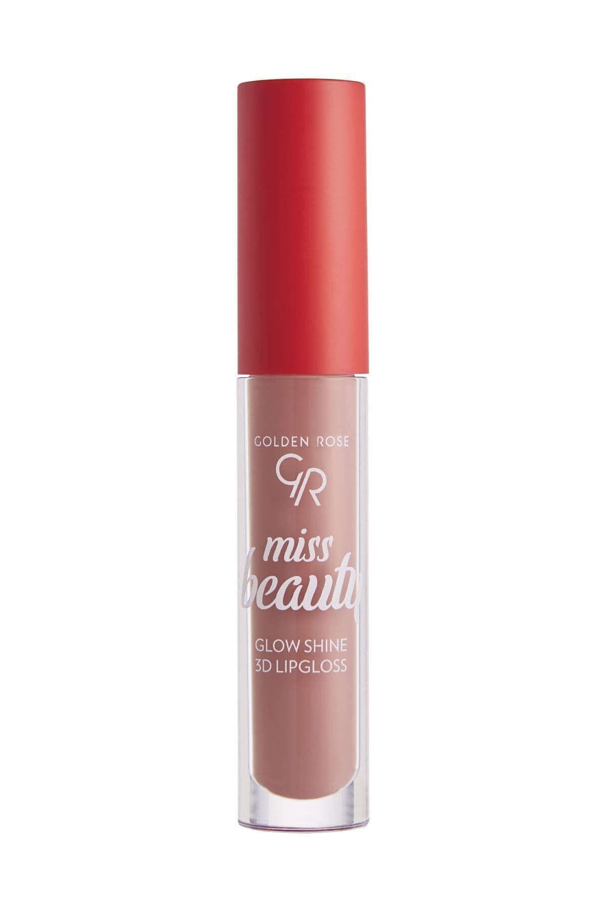 Miss Beauty Glow Shine 3D Lipgloss No: 01 Nude Chic - Hacim: Etkili Dudak Parlatıcısı