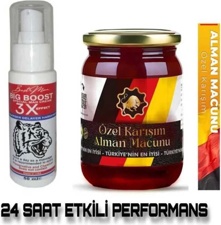 Bigboost Big Boost 3x Effect Hardener Cream Alman Macunu 240 gr