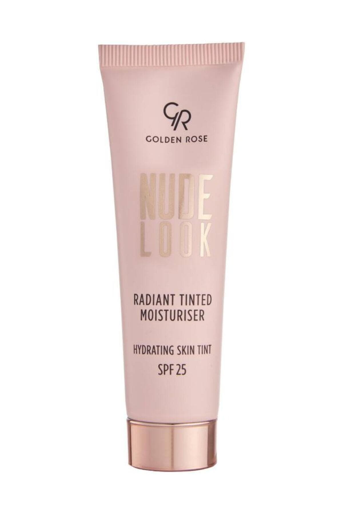 Nude Look Tinted Moisturiser 03 Deep Tint Papatya ve Hyaluronik Asitli Renkli Nemlendirici 32 m