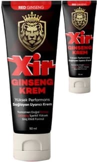 Xir Ginseng Krem Erkekleri Uyaran Masaj Bakım Kremi 50 ml x 2 Adet