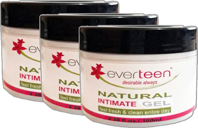 Everteen Bayan Natural Gel 3 Adet X100 Ml Hijyen Jeli