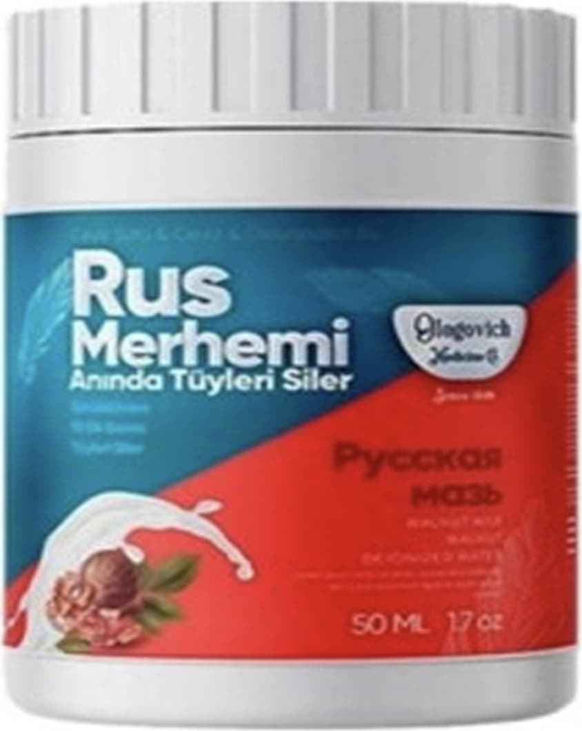 Rus Merhemi Tüy Silici 50 ml / Rus Merhemi Hair Remover 50 ml