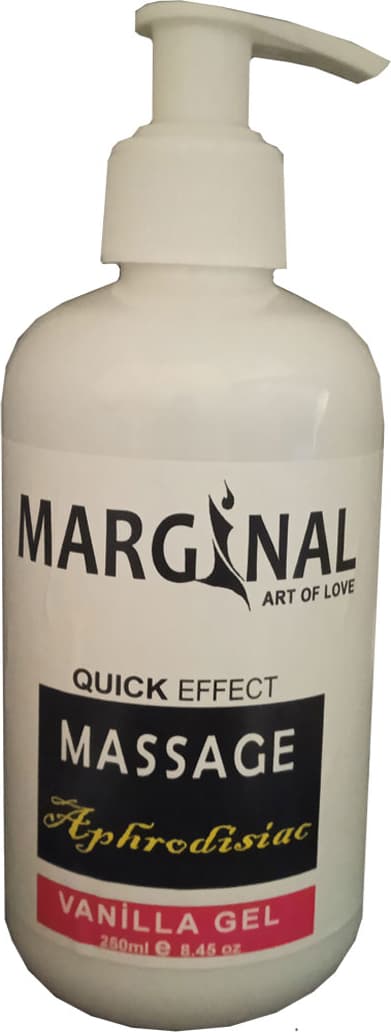 Marginal Aphrodisia 250 ml Vanilla Massage Gel Srcx - Marginal Aromatik Vanilyalı Büyük Boy Bay Bayan Ero.tik Afr_odizyak Masaj Yağı