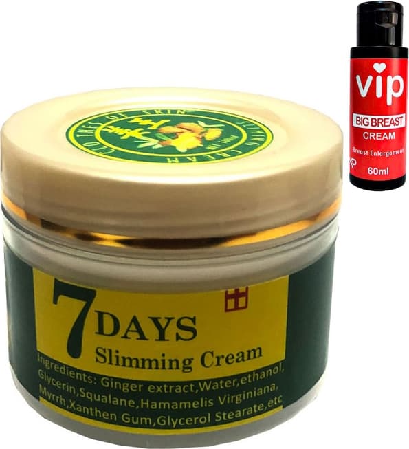 7days Slimming Vücut Bakım Fitkremi + Vip Kadın Göğüsbüyütücü Krem 60 ml