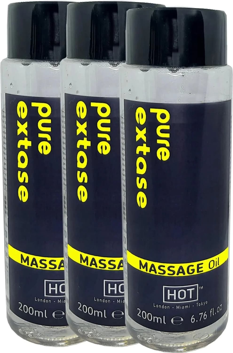 Pure Extase Massage Oil 600 ml Aromalı Masaj Yağı x 3 Adet