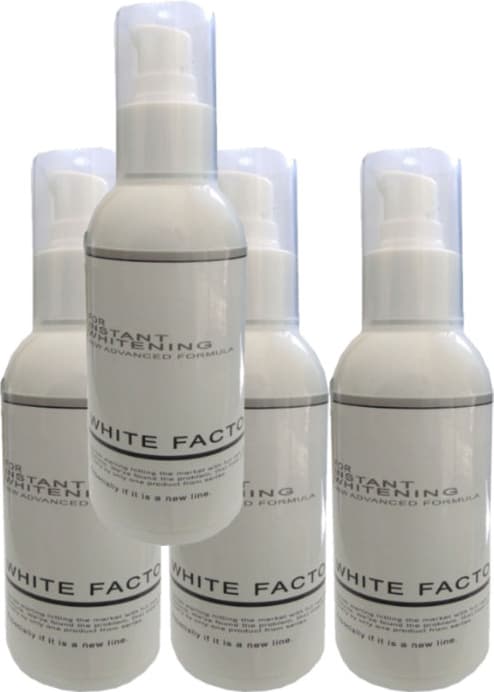 White Factor For Instant Whiteningcream 120 ml 4 Adet